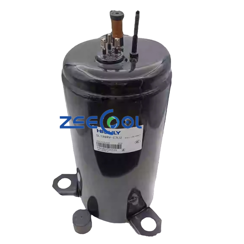 Refrigeration Equiment Air Conditioner SL198RV-C7LU SL310MV-C7EU 220-240V R22 Rotary Refrigeration Compressor for Highly