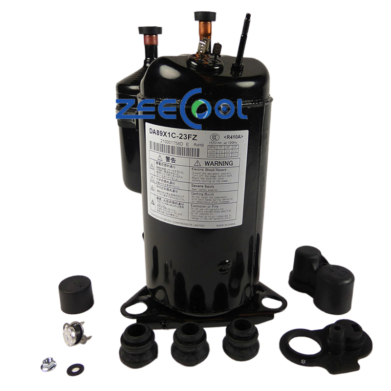 Factory Wholesale DA89X1C-20FZ DA89X1C-23EZ DA89X1C-23FZ Rotary Refrigeration Compressor GMCC Toshiba 9000BTU R410A DC Inverter Compressor