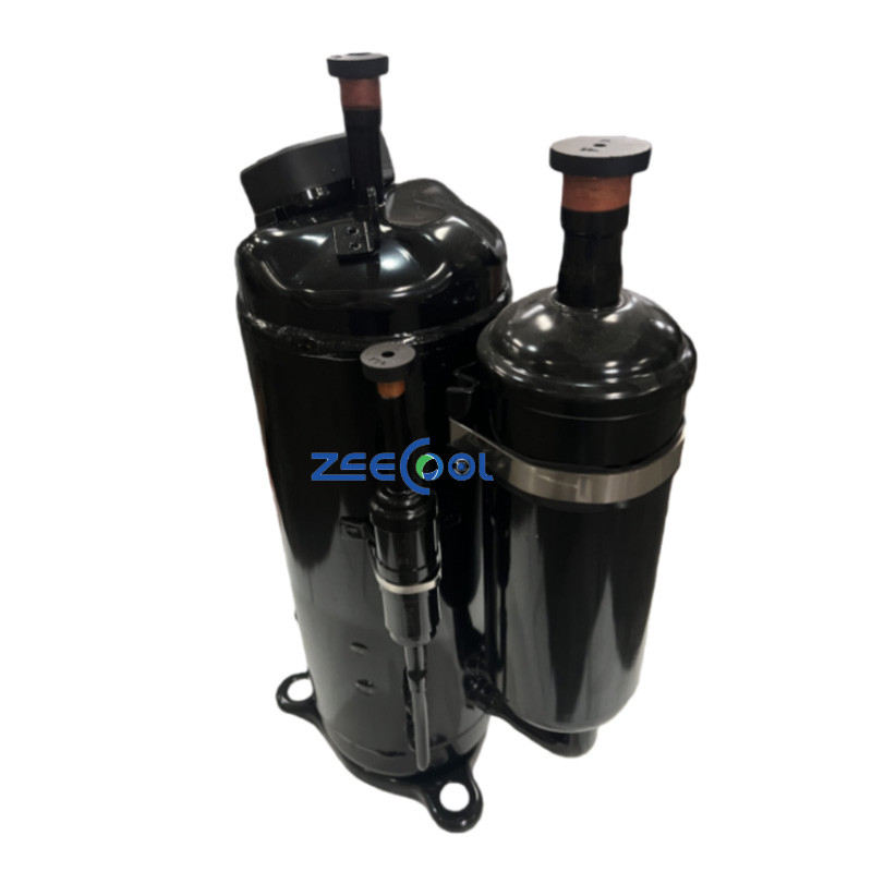 3 GMCC EAPQ750D50UNT3 DC Inverter Rotary Compressor 74.6cc R410A With Vapor‑Injection For Commercial Low‑Temp Heat‑Pump Heating Unit