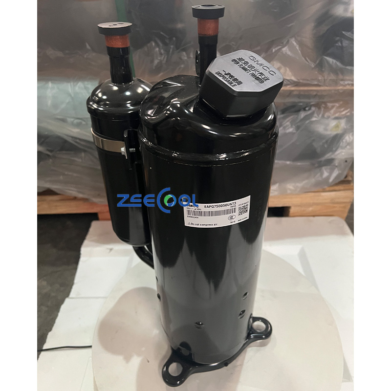 GMCC EAPQ750D50UNT3 DC Inverter Rotary Compressor 74.6cc R410A With Vapor‑Injection For Commercial Low‑Temp Heat‑Pump Heating Unit
