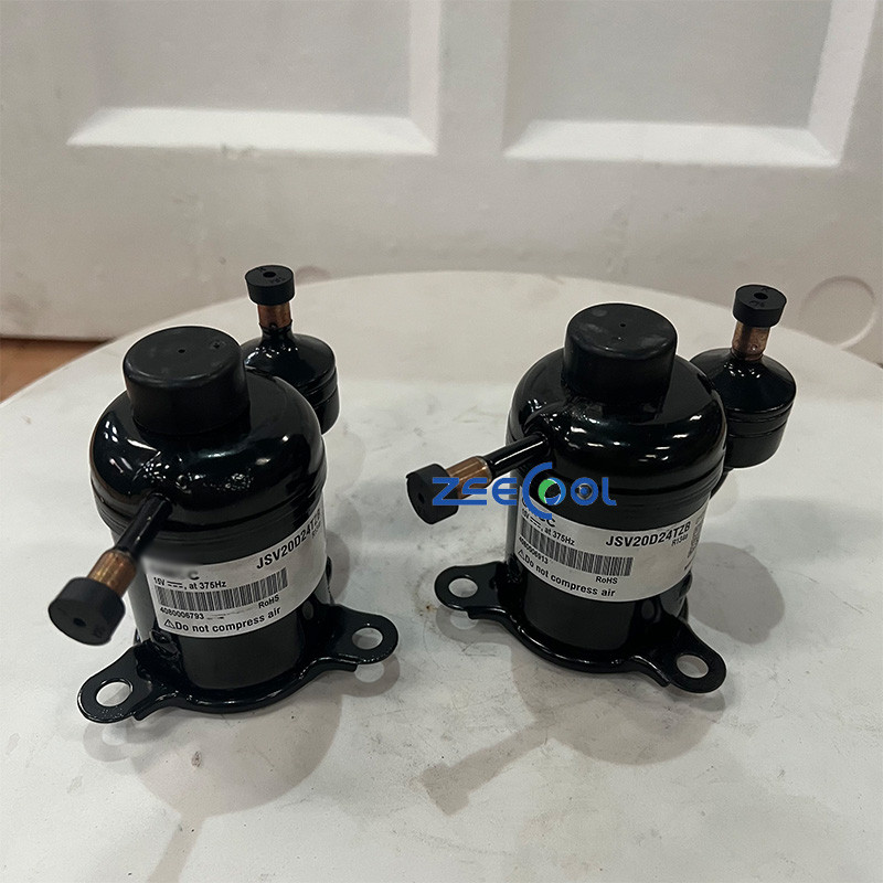 6 GMCC Mini Rotary Compressor JSV20D24TZB Small Air Conditioner Mini Cooler 15V 357Hz R134a Refrigeration Compressor