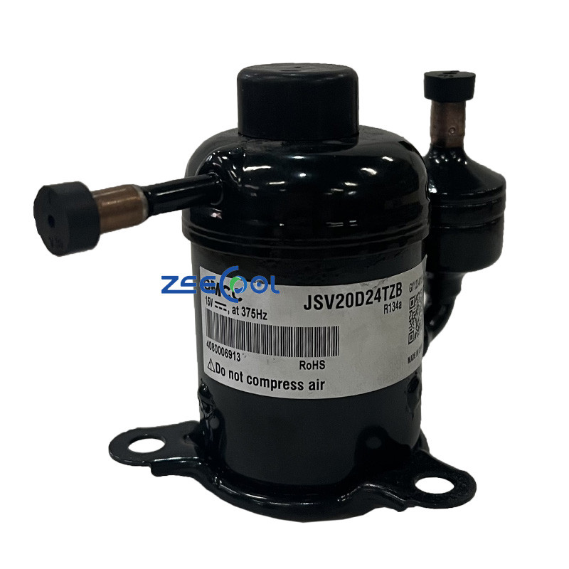1 GMCC Mini Rotary Compressor JSV20D24TZB Small Air Conditioner Mini Cooler 15V 357Hz R134a Refrigeration Compressor