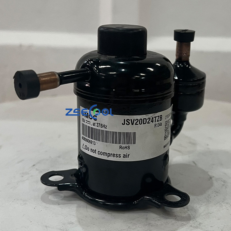 2 GMCC Mini Rotary Compressor JSV20D24TZB Small Air Conditioner Mini Cooler 15V 357Hz R134a Refrigeration Compressor