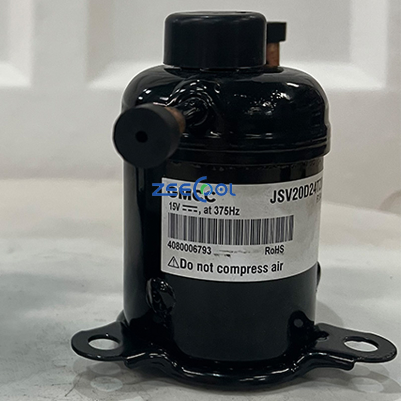 GMCC Mini Rotary Compressor JSV20D24TZB Small Air Conditioner Mini Cooler 15V 357Hz R134a Refrigeration Compressor