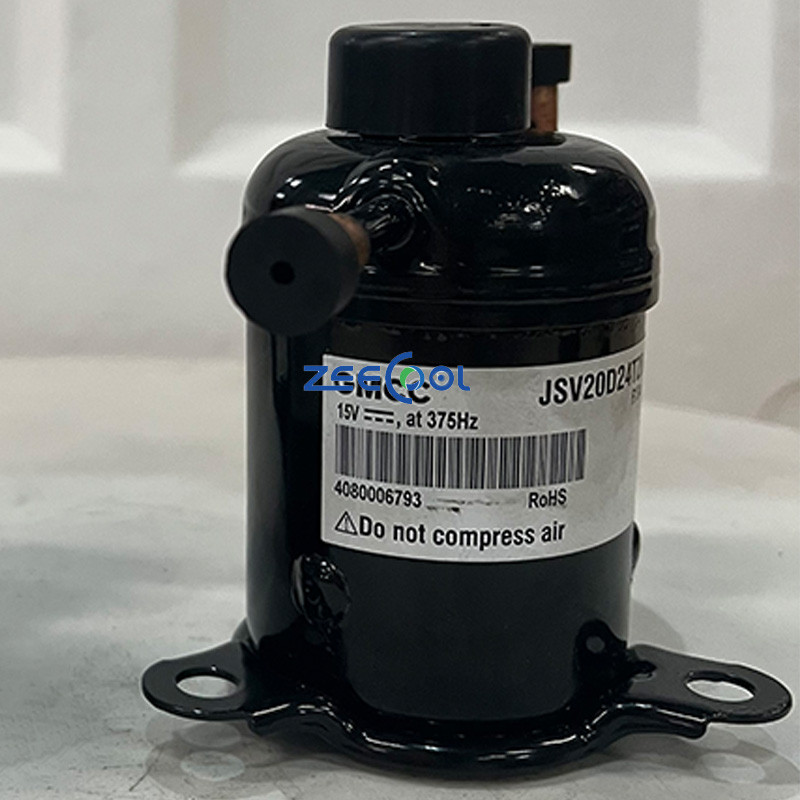 4 GMCC Mini Rotary Compressor JSV20D24TZB Small Air Conditioner Mini Cooler 15V 357Hz R134a Refrigeration Compressor