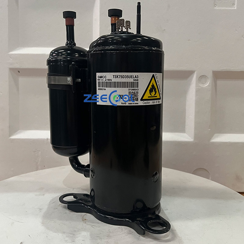 GMCC Rotary Compressor TSK75D35UELA3 190V at 180HZ R454B Air Conditioner Heat Pump Compressor