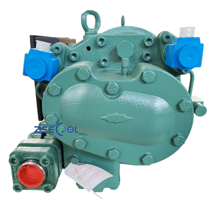 Bitzer 40 HP Semi-Hermetic Screw Compressor HSN6451-40-40P HSN7451-60-40P Industrial 380V R134a Refrigeration Compressor
