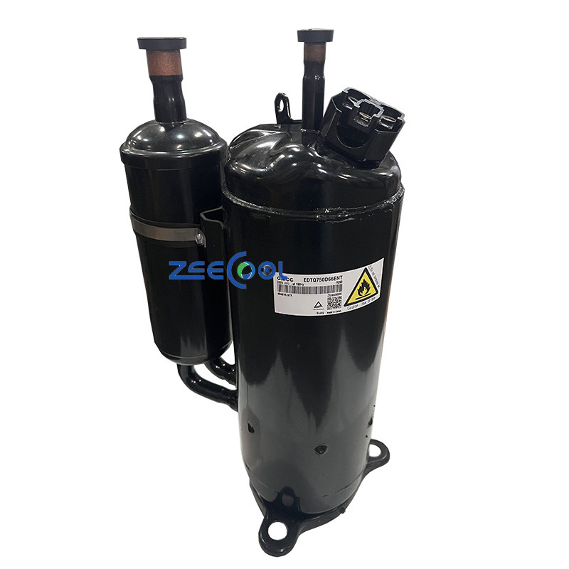 1 Rotary Compressor EDTQ750D66ENT 230V 180HZ R290 Air Conditioner Refrigeration System Refrigeration Compressor for GMCC