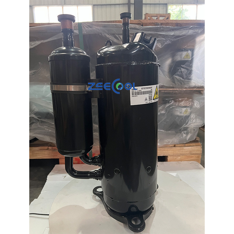 6 Rotary Compressor EDTQ750D66ENT 230V 180HZ R290 Air Conditioner Refrigeration System Refrigeration Compressor for GMCC