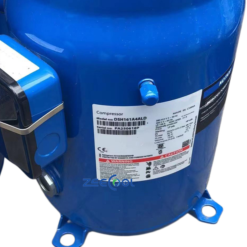Danfoss Scroll Compressor DSH090A4ALC DSH140A4ALD DSH161A4ALD DSH184A4ALC Air Conditioner 380V 7HP 12HP 13HP 15HP Refrigeration Compressor