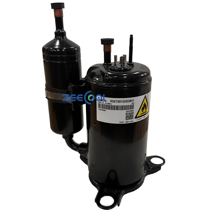 GMCC Rotary Compressor 1HP KSK75D12UEZ31 KSK75D12UDZB31 160V 240HZ R32 Refrigeration Compressor Air Conditioner GMCC Rotary Compressor 1HP KSK75D12UEZ31 KSK75D12UDZB31 160V 240HZ R32 Refrigeration Compressor Air Conditioner