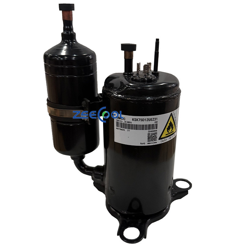 2 GMCC Rotary Compressor 1HP KSK75D12UEZ31 KSK75D12UDZB31 160V 240HZ R32 Refrigeration Compressor Air Conditioner