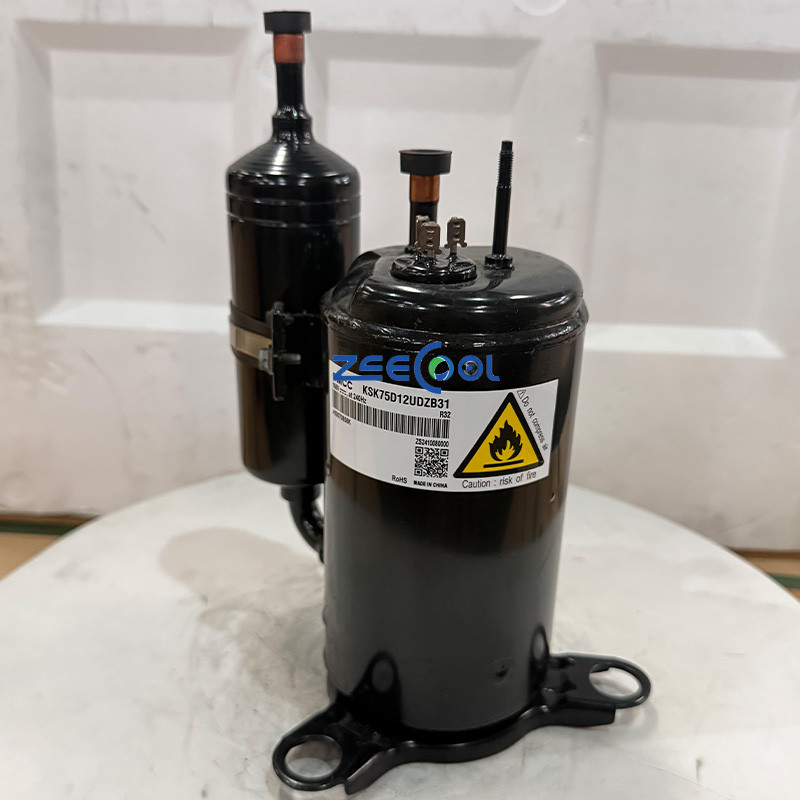 4 GMCC Rotary Compressor 1HP KSK75D12UEZ31 KSK75D12UDZB31 160V 240HZ R32 Refrigeration Compressor Air Conditioner