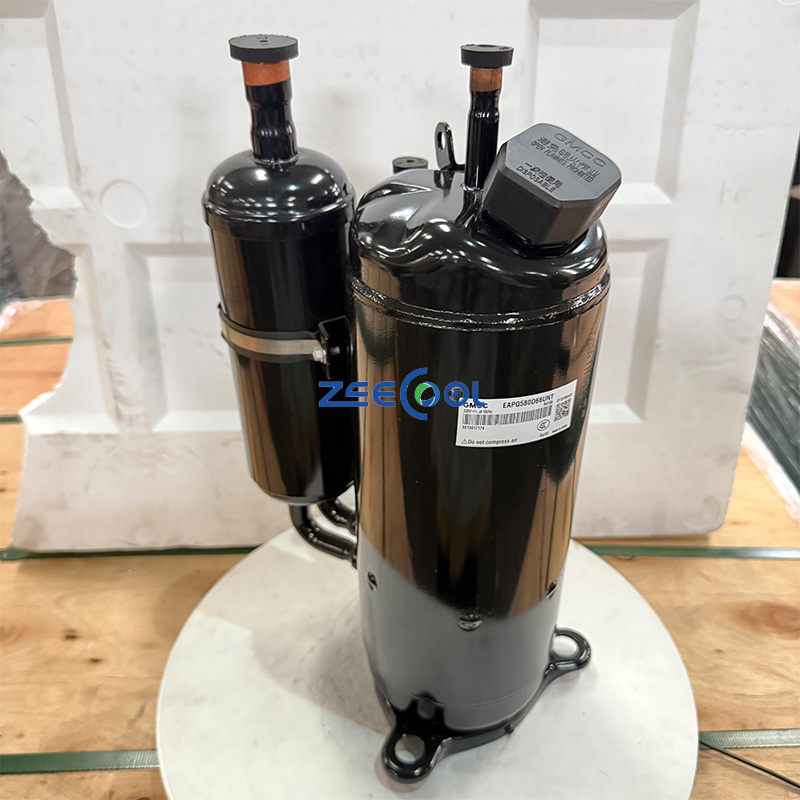 GMCC Refrigeration Rotary Compressor 46000 BTU,67000 BTU EAPQ440D1SMU EAPQ440D1UMUA EAPQ580D66UNT 230V,at180HZ R410a Ultra-low temperature air-source heat pump