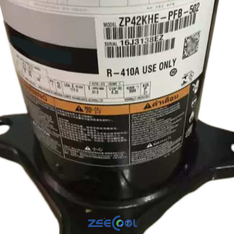 Copeland Scroll Refrigeration Compressor ZP42KUE-PFZ-50E ZP42KSE-PFZ-522 ZP42KUE-TFM-52E ZP42KSE-TFD-52E ZP42KSE-TFD-522 Commercial Air Conditioning ZP42KSE-TF5-522 ZP42K5E-PFV-130 ZP42K5E-PFV-522 ZP42K5E-TFD-800 ZP42KHE-PFB-502