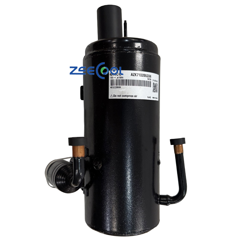 GMCC Rotary Compressor AZK71D20UZAA 15V Air Conditioning Horizontal Compressor R410A Refrigeration Systems Refrigeration Compressor GMCC Rotary Compressor AZK71D20UZAA 15V Air Conditioning Horizontal Compressor R410A Refrigeration Systems Refrigeration Compressor