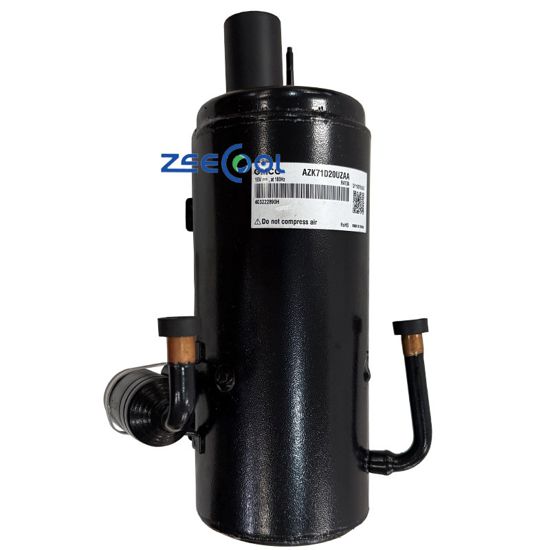 1 GMCC Rotary Compressor AZK71D20UZAA 15V Air Conditioning Horizontal Compressor R410A Refrigeration Systems Refrigeration Compressor