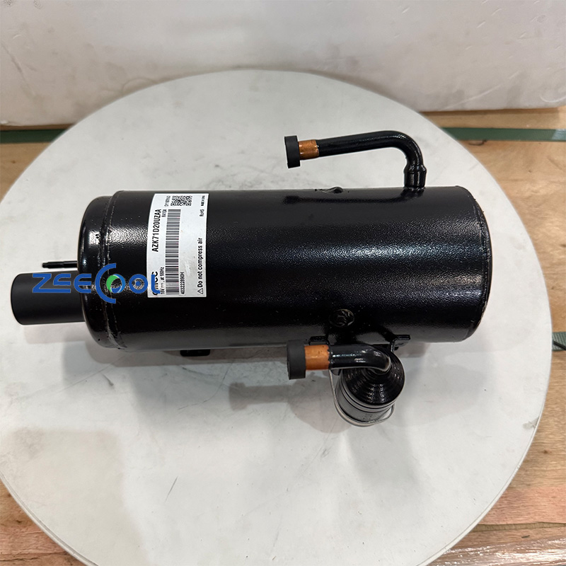 GMCC Rotary Compressor AZK71D20UZAA 15V Air Conditioning Horizontal Compressor R410A Refrigeration Systems Refrigeration Compressor