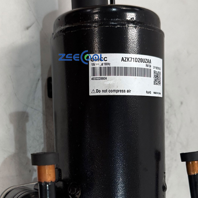 6 GMCC Rotary Compressor AZK71D20UZAA 15V Air Conditioning Horizontal Compressor R410A Refrigeration Systems Refrigeration Compressor