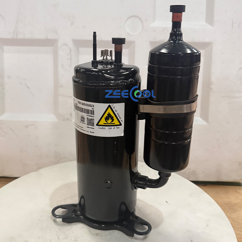 GMCC KTK130D33UEZ3 DC Variable Frequency Double Cylinder Rotary Compressor KTK115D33UFZ3 KTK130D40UFE3 KTK130D43UFE3 Air Conditioner 180V R32 Refrigeration Compressor