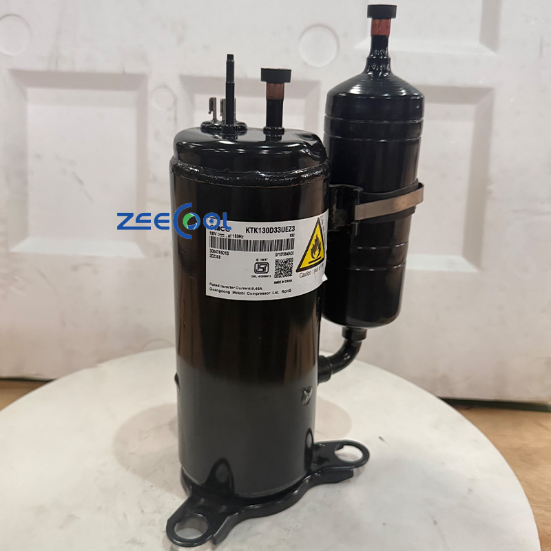 GMCC KTK130D33UEZ3 DC Variable Frequency Double Cylinder Rotary Compressor KTK115D33UFZ3 KTK130D40UFE3 KTK130D43UFE3 Air Conditioner 180V R32 Refrigeration Compressor