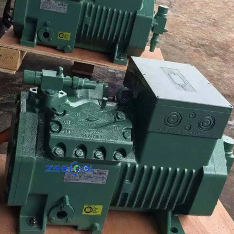Bitzer Semi-Hermetic Reciprocating Compressor 4EC-6.2Y-40S 4NCS-12 4CC-9.2-40P 4CES-6 Commercial Refrigeration