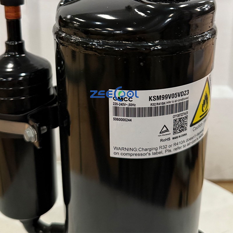 GMCC Rotary Refrigeration KSM99V05VDZ3 KSM120V01VDZ3 Air Conditioer 220-240V 50HZ R32/R410A Refrigeration Compressor