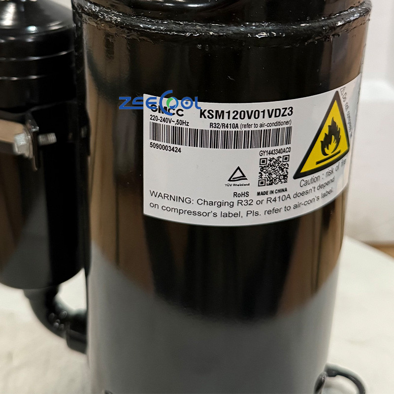 6 GMCC Rotary Refrigeration KSM99V05VDZ3 KSM120V01VDZ3 Air Conditioer 220-240V 50HZ R32/R410A Refrigeration Compressor