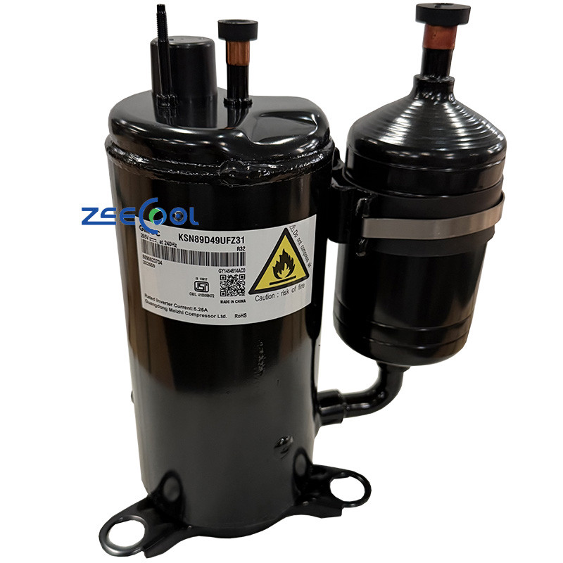 GMCC Rotary Refrigeration Compressor KSN89D28UDZW31 KSN89D42UEZ31 KSN89D49UFZ31 KSN89D66UEZ3 Refrigeration System 265V at 240HZ R32