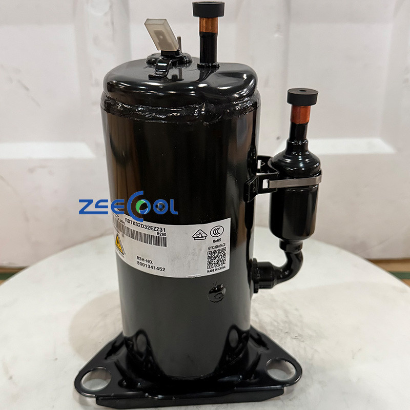 GMCC Rotary Refrigeration Compressor RDTK82D32EZZ31 RDTK102D32EZZ31 Refrigeration Systems 220V at 240HZ R290 Heat Pump Dryer Heat Pump Water Heater