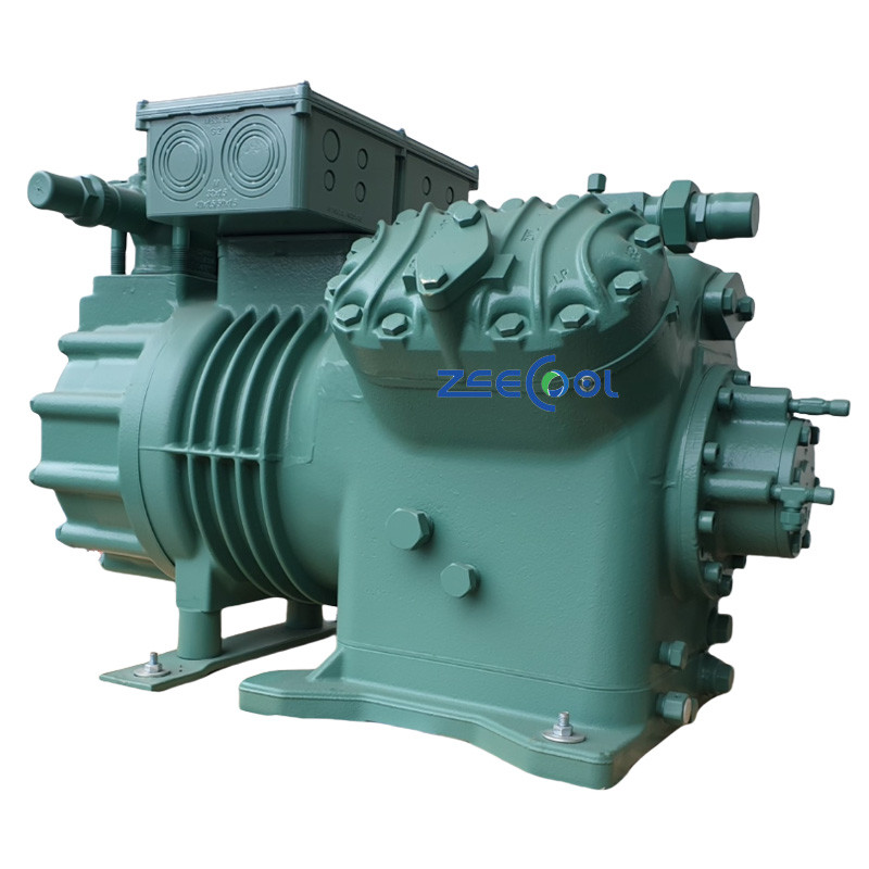 2 Bitzer Semi-hermetic Refrigeration Compressor 6F-50.2Y-40P 4G-30.2-40P 4GE-30Y-40 6G-30.2Y-40P 4HTC-20K-40P Cold storage quick freezing industrial chiller compressor