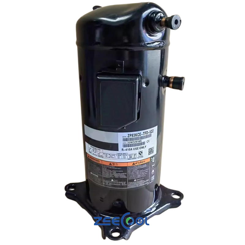 ZP83KCE-TF5-522 (1) Copeland Refrigeration Scroll Compressor ZP83KCE-TF5-522 ZP83KCE-TFD-522 ZP91KCE-TF7-522 ZP83KCE-TF7-522 200-220V 3Ph R410A Air Conditioner