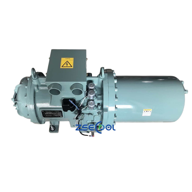 1 Hitachi Semi-hermetic Compressor ASCCW-60Z 60HP Refrigeration &Heat Exchange Screw Refrigeration Compressor