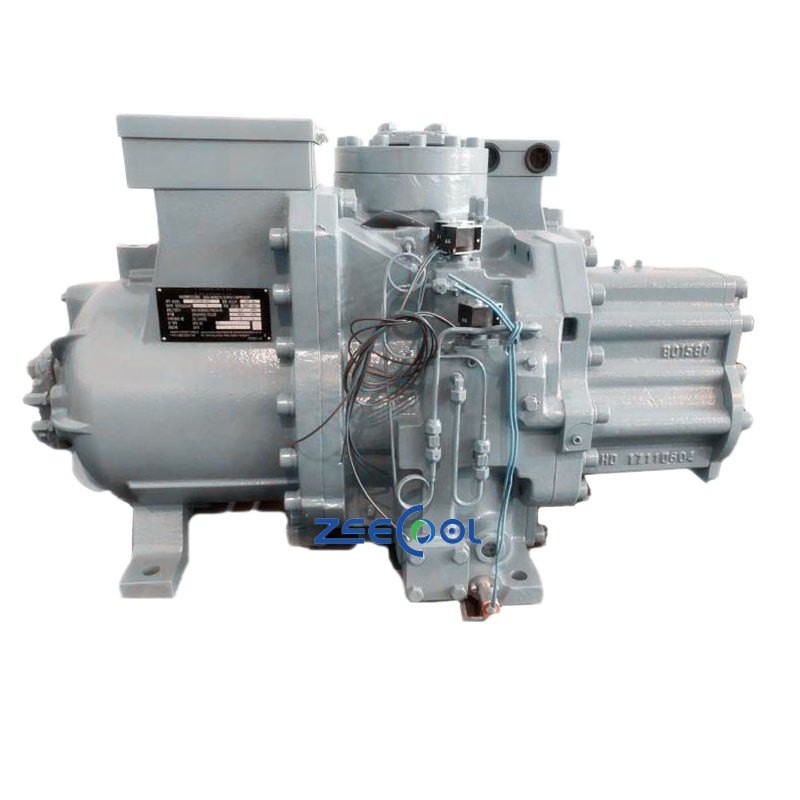4 Hitachi Semi-hermetic Compressor ASCCW-60Z 60HP Refrigeration &Heat Exchange Screw Refrigeration Compressor