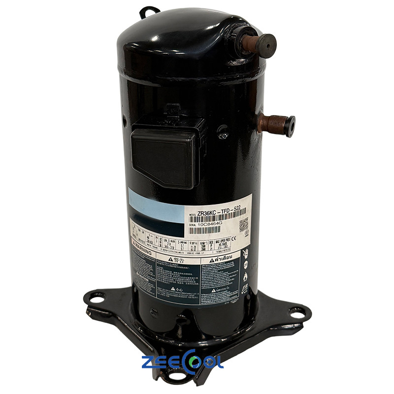 ZR36K3E-TFD-522 (1) Copeland Scroll Refrigeration Compressor 3HP ZR36KC-PFJ-522 ZR36KC-TFD-522 ZR36K3E-PFJ-522 ZR36K3E-PFV-522 ZR36K3-TFD-522 ZR36KCE-PFJ-522 Air-cooled Conditioning Systems