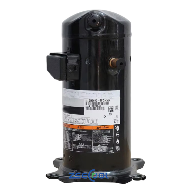 ZR36K3E-TFD-522 (3) Copeland Scroll Refrigeration Compressor 3HP ZR36KC-PFJ-522 ZR36KC-TFD-522 ZR36K3E-PFJ-522 ZR36K3E-PFV-522 ZR36K3-TFD-522 ZR36KCE-PFJ-522 Air-cooled Conditioning Systems