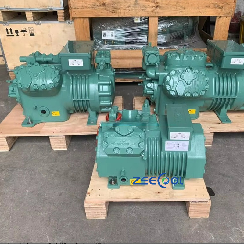 6 Bitzer Semi Hermetic Reciprocating Compressor 6G-50.2Y-40P 6WG-50.2Y-40P Commercial Refrigeration Cold Storage Refrigeration