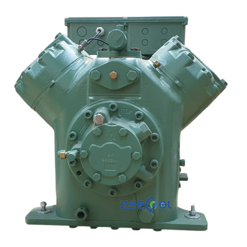 2 Bitzer Semi Hermetic Reciprocating Compressor 4GE-23Y-40P Low Temperature Cold Storage Commercial Heat Pump