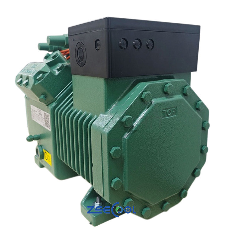 4 Bitzer Semi-Hermetic Piston Compressor 4FC-3.2Y-40S 4EC-4.2Y-40S 4DC-5.2Y-40S 4DES-5Y-20D Small Commercial Cold Storage Refrigeration Unit