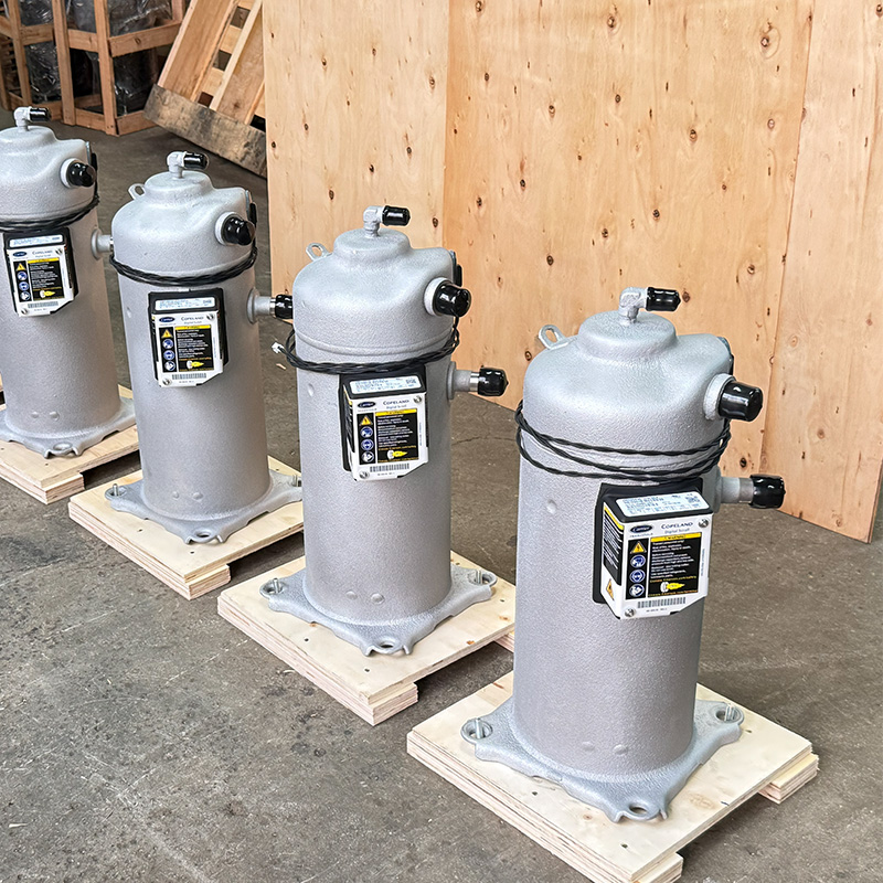 Copeland Scroll Compressor ZMD26KVE-TFD-984 ZMD26KVE-TFD-974 ZMD26KVE-TFD-2E4 ZM18K4E-TFD-977 for Reefer Container Marine AC and Chiller Unit