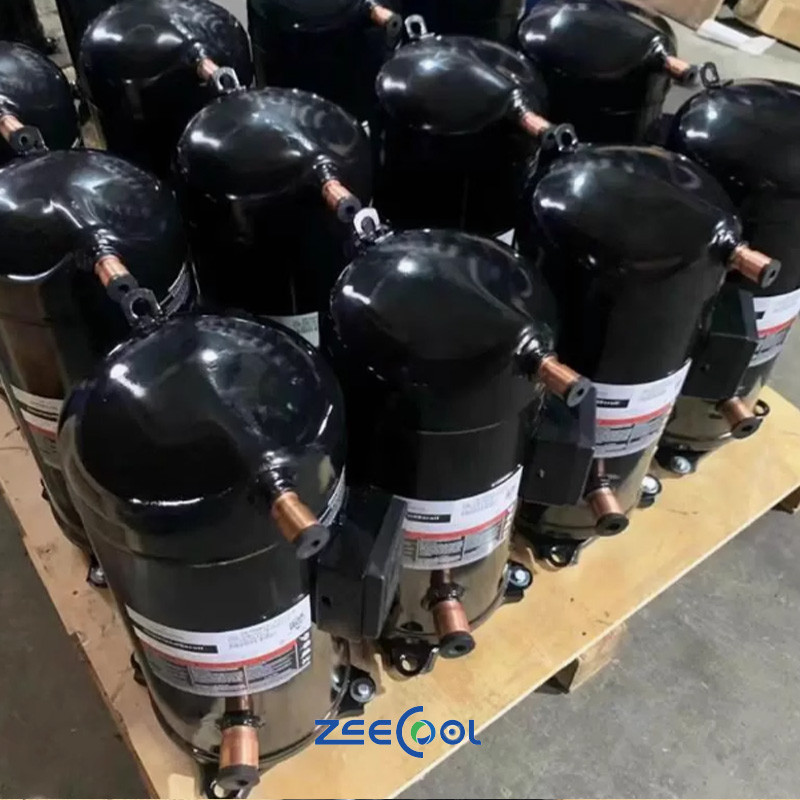 6 Copeland Scroll Compressor ZP90KCE-TFD-522 ZP90KCE-TFD-950 ZP90KCE-TFD-455 ZP90KCE-TFD-405 ZP90KCE-TF5 with High Efficiency for Air Conditioner Heat Pump