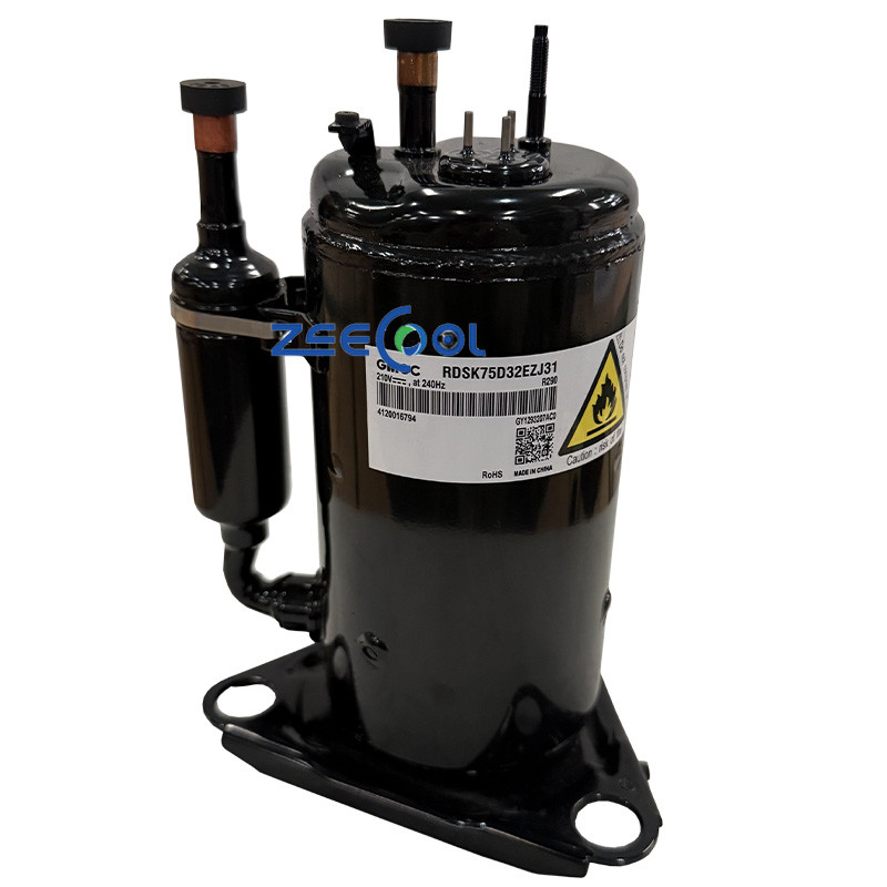 1 GMCC Rotary Refrigeration Compressor RDSK75D32EZJ31 RDSK75D35EZR3 210V at 240HZ R290 Air Conditioning Refrigeration Systems