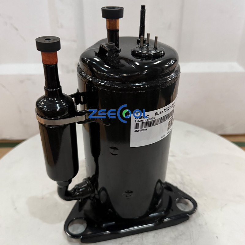 GMCC Rotary Refrigeration Compressor RDSK75D32EZJ31 RDSK75D35EZR3 210V at 240HZ R290 Air Conditioning Refrigeration Systems
