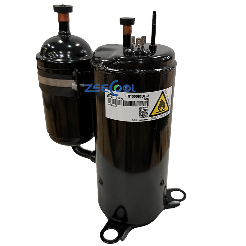 1 GMCC Rotary Compressor TTN150D53UFZ3 TTN150D63UFZ3 Air Conditioning R454B 1Ph 260v at 180hz Refrigeration Compressor