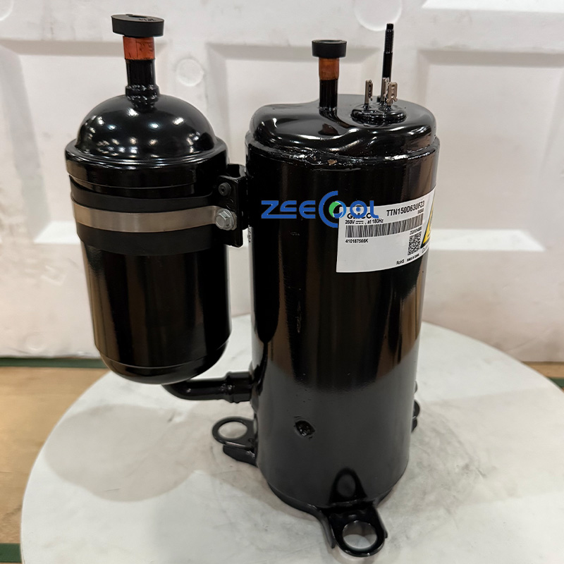 GMCC Rotary Compressor TTN150D53UFZ3 TTN150D63UFZ3 Air Conditioning R454B 1Ph 260v at 180hz Refrigeration Compressor