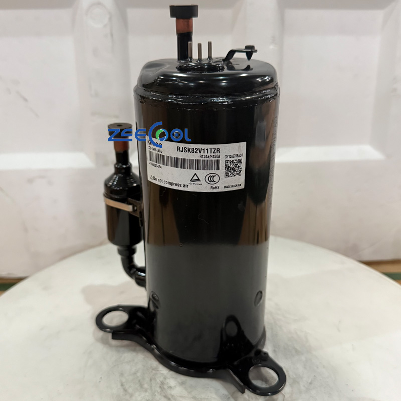 GMCC Rotary Compressor RJSK75V11TZR RJSK82V11TZR RJSK100V11TZR RJSK110V11TZR Air Conditioner R134A 1Ph 220-240v 50hz Refrigeration Compressor