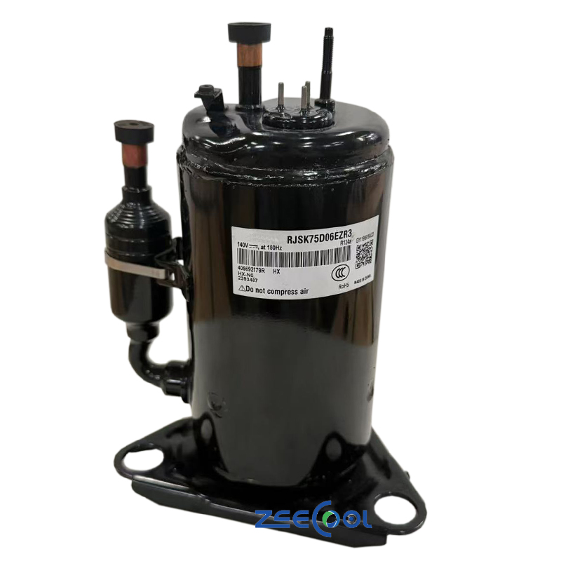 GMCC Rotary Compressor In Stock New Arrival RJSK75D06EZR3 RJSK75D06EZ4M3 Air Conditioning R134A 1Ph 140v at 180hz Refrigeration Compressor GMCC Rotary Compressor In Stock New Arrival RJSK75D06EZR3 RJSK75D06EZ4M3 Air Conditioning R134A 1Ph 140v at 180hz Refrigeration Compressor