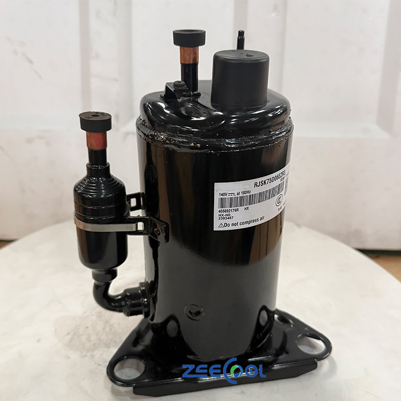 2 GMCC Rotary Compressor In Stock New Arrival RJSK75D06EZR3 RJSK75D06EZ4M3 Air Conditioning R134A 1Ph 140v at 180hz Refrigeration Compressor