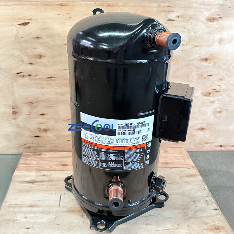 Copeland Refrigeration Scroll Compressor ZR94KC-TFD-450 ZR94KC-TF5-450 ZR94KCE-TFD-450 380V R22 8HP Air Conditioning