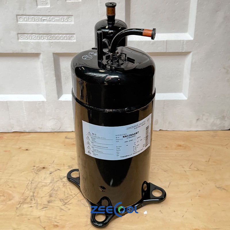 NN31VAAMT (3) Mitsubishi Rotary Compressor NN31VAAMT NN33NAAMT NN37VAAMT NV37YELMT Air Conditioner 208-230V 60HZ R410 Refrigeration Compressor